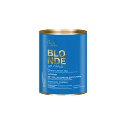 Pó Descolorante Blond Premium Plex Azul 500g - Bella Brasileira