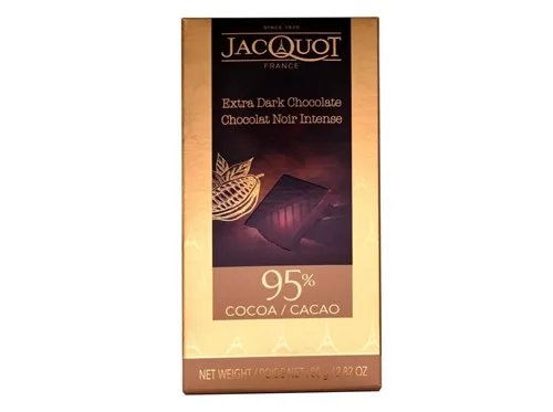 Barra  Jacquot Chocolate Negro 95% 80 G