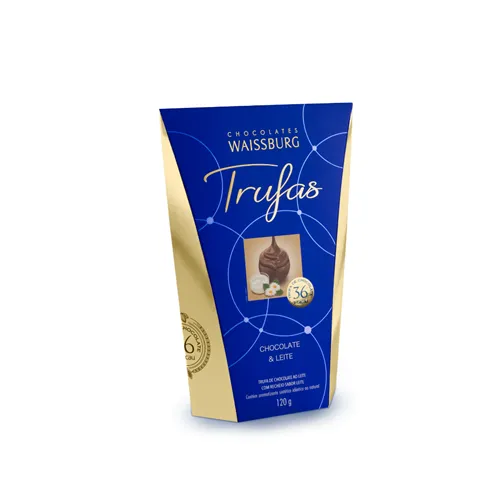 Trufa Weissburg Chocolate Ao Leite C/Recheio De Leite 120g