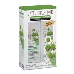 Kit Studio Hair Shampoo + Condicionador Antiquebra