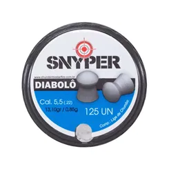 Chumbinho Diabolo Snyper 5.5mm - C/125un