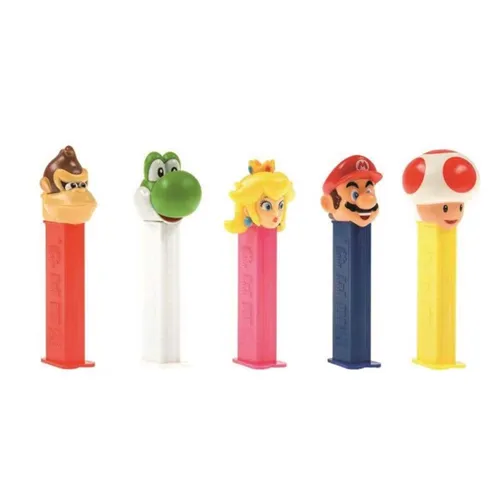 Pastilha PEZ Blister 1 +3 Nintendo/Mario Unidade