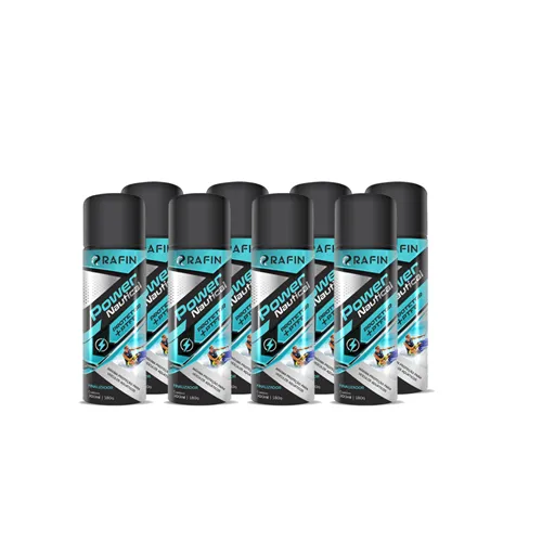Kit 8 Silicone Spray Lubrificante Nautico 300ml Rafin