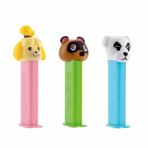 Pastiha PEZ Animal Crossing Blister 1 +3 Unidade