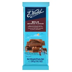 Barra E.Wedel Chocolate ao Leite C/ Brownie 290g