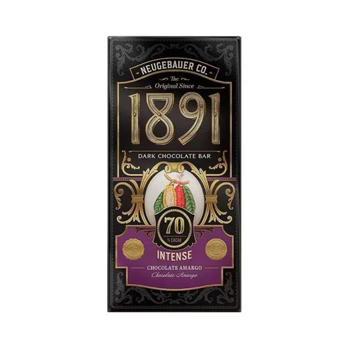 Barra Chocolate Neugebauer 1891 70% Cacau 90G