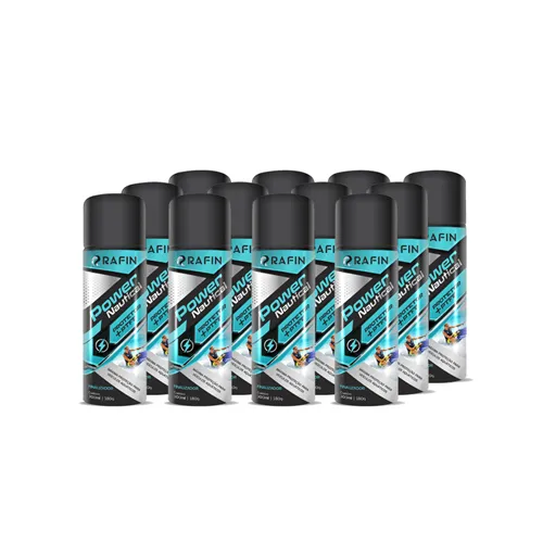 Kit Silicone Spray Power Nautical 300ml Rafin (12 un)