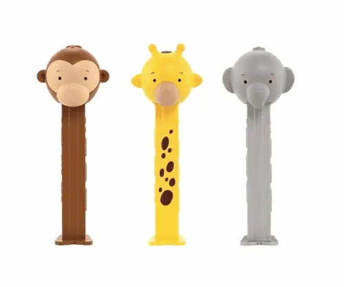 Pastilha PEZ Blister 1 +3 Pezimals Unidade