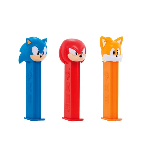 Pastilha PEZ Blister 1 +3 Sega/Sonic Unidade