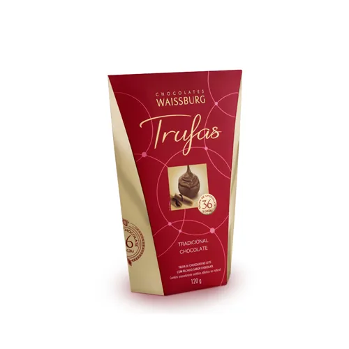Trufa Weissburg Chocolate Ao Leite Tradicional 120g