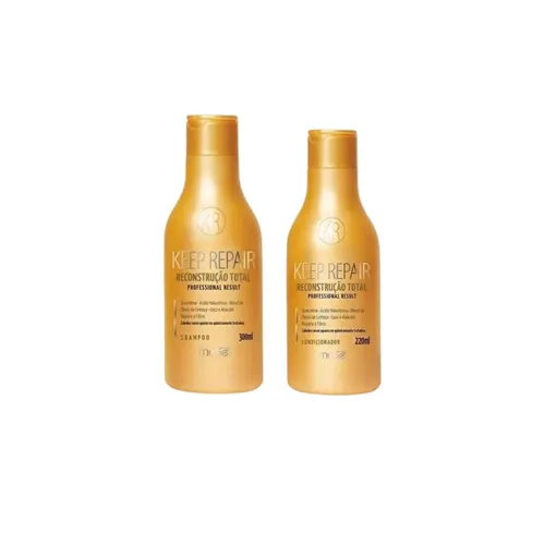 Kit Shampoo e Condicionador Keep Repair Reconstrução Muriel
