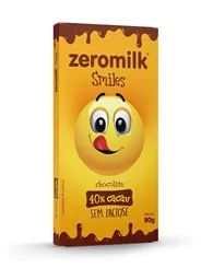 ZEROMILK SMILES 40% SEM LACTOSE 80G