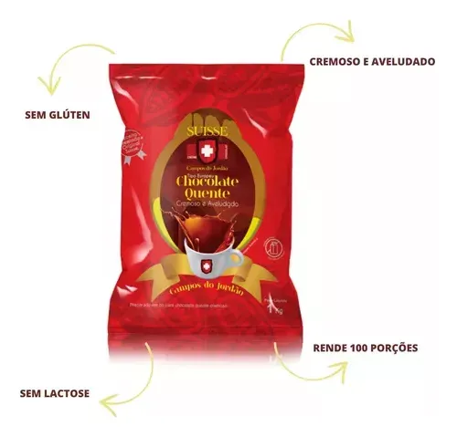 Chocolate Quente Cremoso Suisse 1kg teste