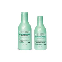 Kit Shampoo e Condicionador Keep Repair nutrição balanceada