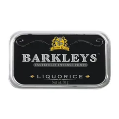 BARKLEYS LIQUORICE 50G