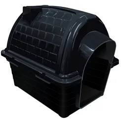 Casinha Plástica Furacão Pet Iglu Nº 6,0 - Black