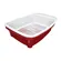 Banheira Gato Classic Plus Furacão Pet - Vermelha
