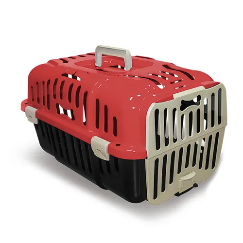 Caixa de Transporte Joy Furacão Pet Nº 2 - Vermelha