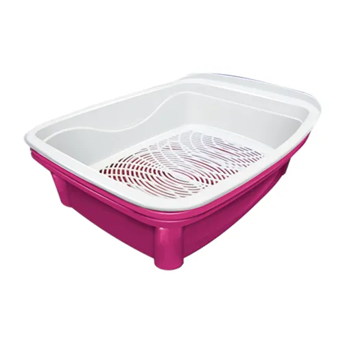 Banheira Gato Classic Plus Furacão Pet - Rosa