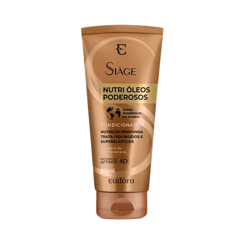 Condicionador Siàge Nutri Óleos Poderosos 200ml