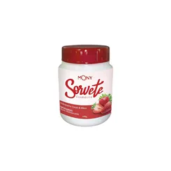 Sorvete Hidratante Corpo & Mãos Morango Mony 100g
