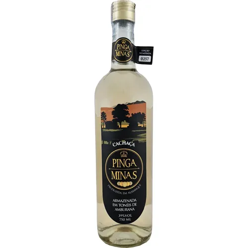 Cachaça Pinga Minas Amburana 750ml