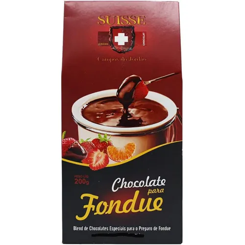 Fondue Suisse Chocolate Casinha 200g teste