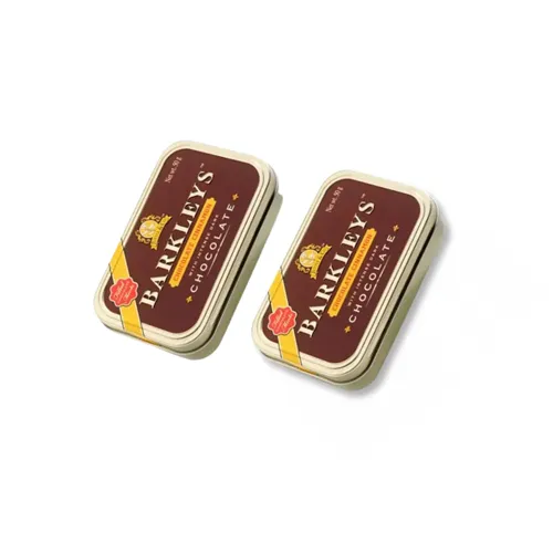 Kit 2 Balas Barkleys Chocolate Cinnamon 50 G