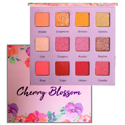 Nova Paleta de Sombras Luisance Cherry Blossom