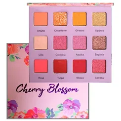 Nova Paleta de Sombras Luisance Cherry Blossom