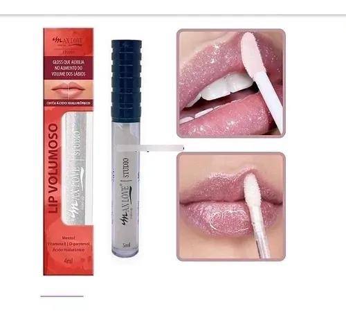 Batom Gloss Lip Volumoso Max Love Aumenta Volume Lábios Boca 05