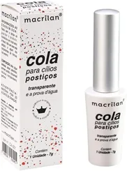 Cola Para Cílios Postiços Transparente Macrilan  Ca-001