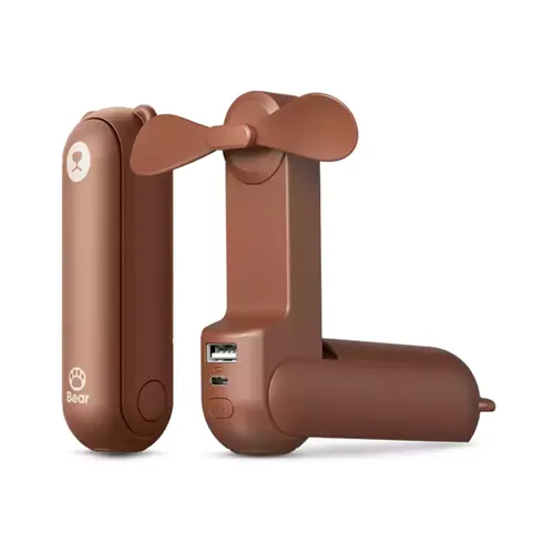 Ventilador Portátil Para Maquiagem Mini Fan  Dog
