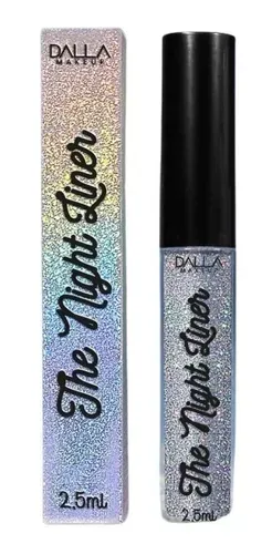 Delineador Glitter Holográfico The Night Liner Dalla