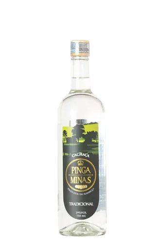 Cachaça Pinga minas Branca Tradicional  750ml
