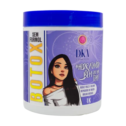 Botox Sem Formol Reduz Frizz E Volume Profissional Brilho Selafix Gold Dka Cosméticos