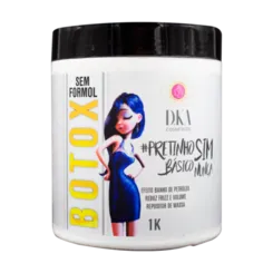 Botox Sem Formol 1KG Banho De Petróleo - Pretinho Sim Básico Nunca DKA