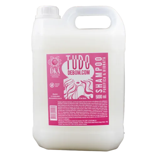 Shampoo 5 Litros - Tudo De Bom Nutrição Profissional Dka