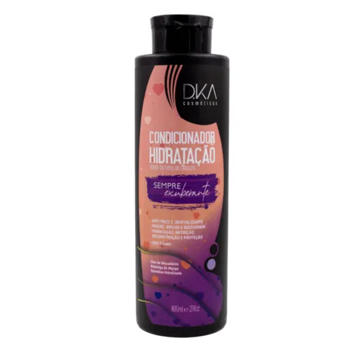 Condicionador Hidratação sempre exuberante DKA Cosméticos 800ml