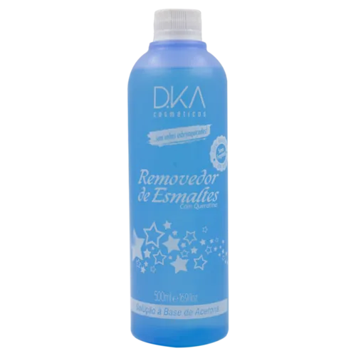 Removedor de Esmaltes Com queratina 500ml DKA Cosméticos