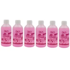 Kit Removedor de Esmalte Com Acetona 6 Unidades de 100ml DKA Cosméticos