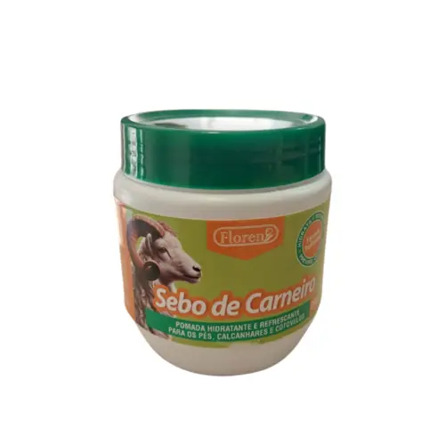SEBO DE CARNEIRO POMADA HIDRATANTE PARA OS PÉS 250G - FLOREN